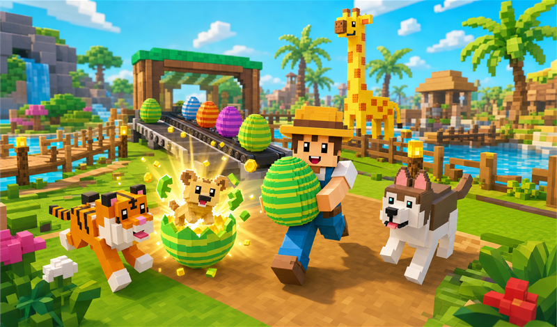 Игровой процесс Zoo Online