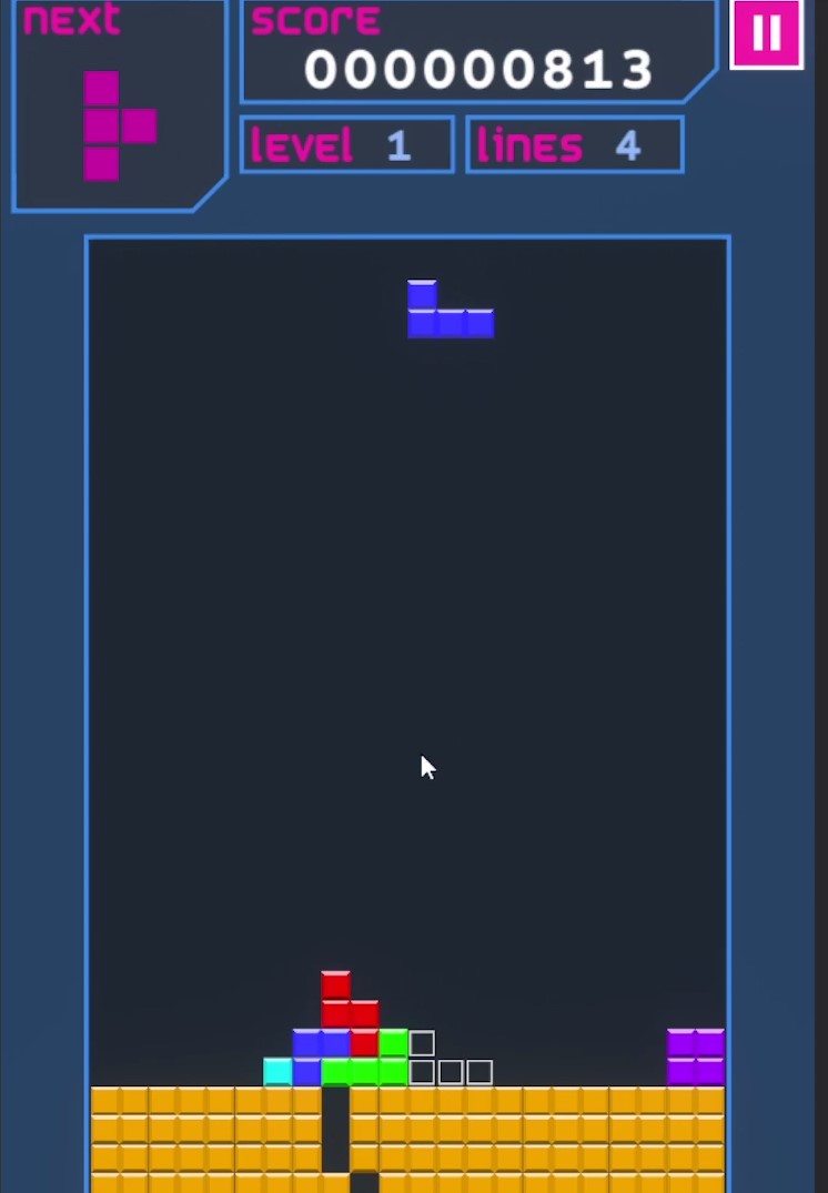 Скриншот Tetris Puzzle 1
